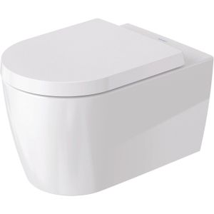 Duravit Starck Me wandclosetpack diepspoel Rimless 37x57cm met softclose closetzitting wit 45290900a1