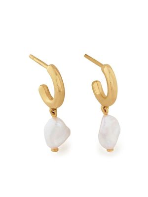 Monica Vinader boucles d'oreilles Nura Keshi Huggie