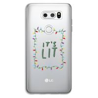 It's Lit: LG V30 Transparant Hoesje