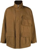 There Was One parka cargo à col montant - Marron - thumbnail