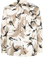 Kenzo chemise à imprimé camouflage - Tons neutres