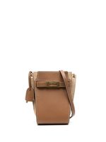 Tory Burch sac seau Lee Radziwill en cuir grainé - Marron