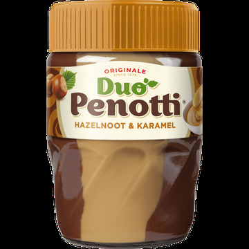 Duo Penotti Hazelnoot & Karamel 350 g bij Jumbo