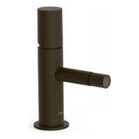 Bidetkraan Tres Study | Opbouw | Mengkraan | 1-knop | Rond | Zwart brons