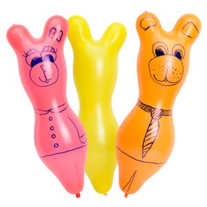 Folat BV Ballonnen dierfiguur, 8st.