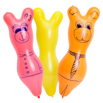 Folat BV Ballonnen dierfiguur, 8st.