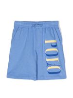 Ralph Lauren Kids short en coton à logo imprimé - Bleu - thumbnail