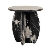 Richmond Ronde Bijzettafel 'Bancroft' Marmer, 50cm