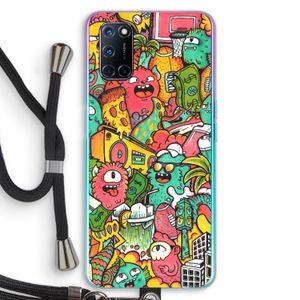 Vexx City: Oppo A72 Transparant Hoesje met koord