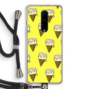 Isjes: OnePlus 8 Transparant Hoesje met koord