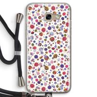 Planets Space: Samsung Galaxy A5 (2017) Transparant Hoesje met koord