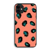 Pink Cheetah: iPhone 11 Biologisch afbreekbaar hoesje