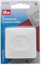 Prym Kleermakerskrijt Plaatjes (2 stuks) 01 Wit