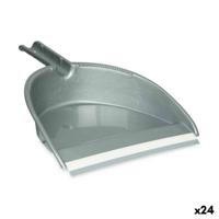 Stoffer en blik Zilverkleurig Plastic 23 x 33 x 7,5 cm 23 x 33 x 7 cm Handmatig (24 Stuks)
