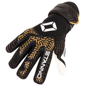 Stanno Thunder VII Keepershandschoenen Zwart Goud Wit