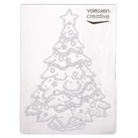 Vaessen Creative • embossing folder kerstboom groot
