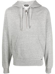 TOM FORD hoodie à lien de resserrage - Gris