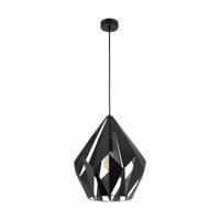 Eglo Hanglamp Carlton 1 38cm zwart 49879 - thumbnail