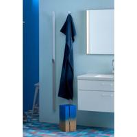 Instamat Elektrische handdoekradiator serie Arc 170 cm 34W gepolijst soft wit