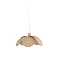 Light&living Hanglamp Ø48x29 cm LAVRIO webbing naturel+hout