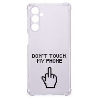 Samsung Galaxy M54 Anti Shock Case Finger Don't Touch My Phone - thumbnail