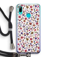 Planets Space: Huawei P Smart (2019) Transparant Hoesje met koord