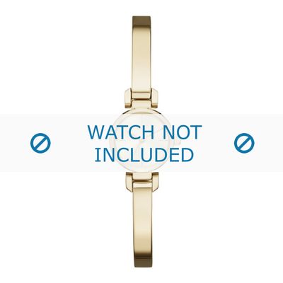 DKNY horlogeband NY2628 Staal Goud 6mm