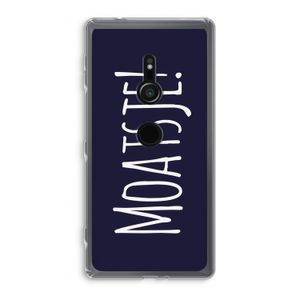 Moatsje!: Sony Xperia XZ2 Transparant Hoesje
