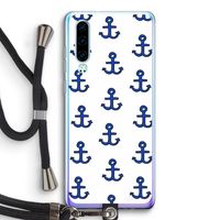 Ankers: Huawei P30 Transparant Hoesje met koord