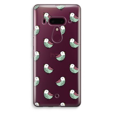 Vogeltjes: HTC U12+ Transparant Hoesje