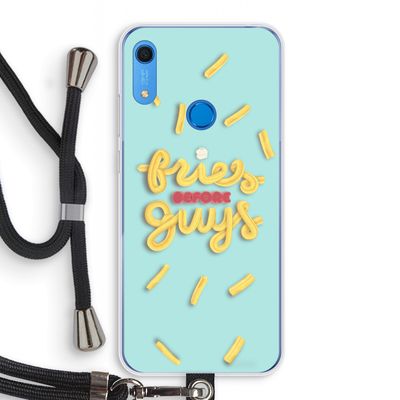 Always fries: Huawei Y6s Transparant Hoesje met koord