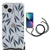 iPhone 14 Case Leaves Blue