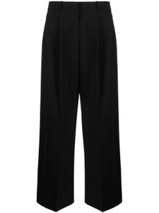 Theory pantalon ample à détails plissés - Noir