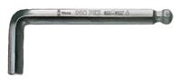 Wera 950 PKS Stiftsleutel, Metrisch, Verchroomd, Hex-Plus, 10.0 mm - 1 stuk(s) - 05133158001