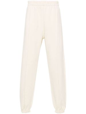 GCDS pantalon de jogging à logo brodé - Tons neutres