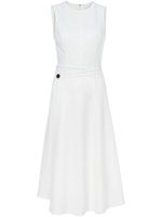 Proenza Schouler White Label robe portefeuille Ivy à coupe mi-longue - Blanc - thumbnail