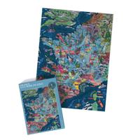Legpuzzel France Wine Puzzle 1000 pieces | Water & Wine Legpuzzel France Wine Puzzle 1000 pieces | Water & Wine