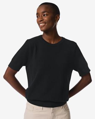 HEMA Damestrui gebreid Fally zwart (zwart)