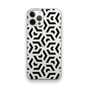 Crazy pattern: iPhone 12 Pro Transparant Hoesje