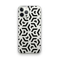 Crazy pattern: iPhone 12 Pro Transparant Hoesje