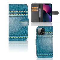 iPhone 13 Mini Wallet Case met Pasjes Jeans