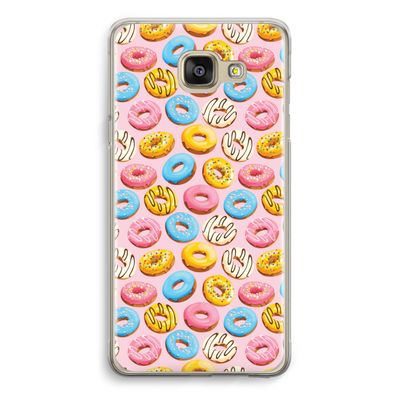 Pink donuts: Samsung Galaxy A5 (2016) Transparant Hoesje
