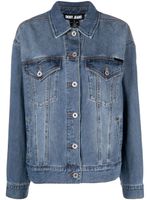 DKNY veste en jean à effet délavé - Bleu