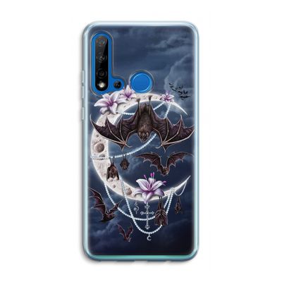 Vleermuizen Maan: Huawei P20 Lite (2019) Transparant Hoesje