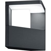 LED Wandlamp Buiten - 9W Warm Wit 3000K - Waterdicht IP54 - Antraciet