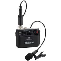Zoom F2 Draagbare Recorder met Lavaliermicrofoon Zoom F2 Draagbare Recorder met Lavaliermicrofoon