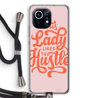 Hustle Lady: Xiaomi Mi 11 Transparant Hoesje met koord