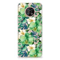 Nokia G50 | TPU Case | Orchidee Groen