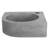 Differnz Cleo fontein beton - 31.5 x 31.5 x 10 cm - donkergrijs