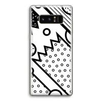 Pop Art #4: Samsung Galaxy Note 8 Transparant Hoesje - thumbnail